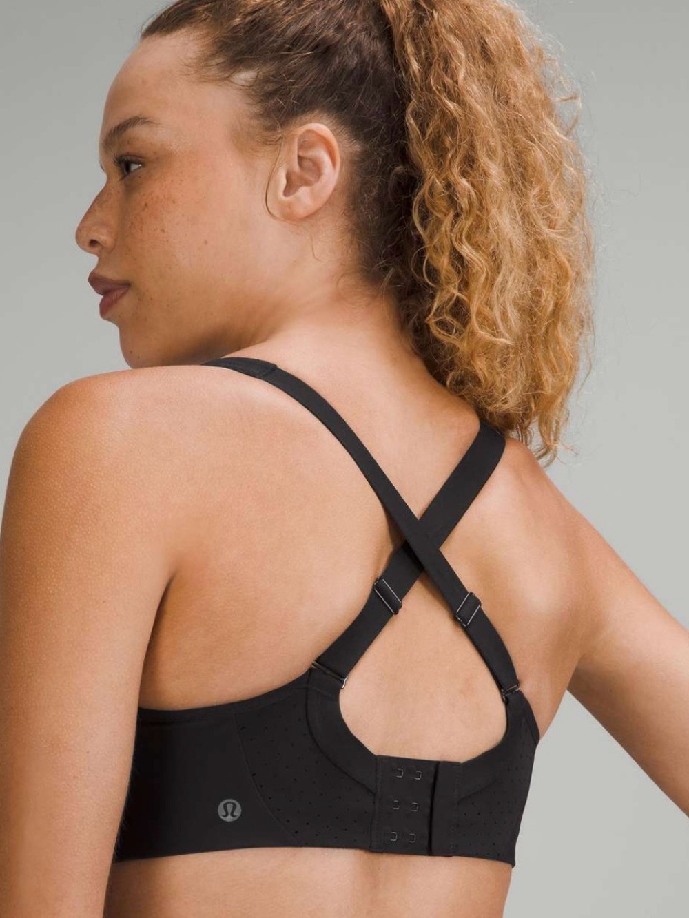 Lululemon Run Times Bra *High Support, B-G Cups Black Wireless Sports Bra